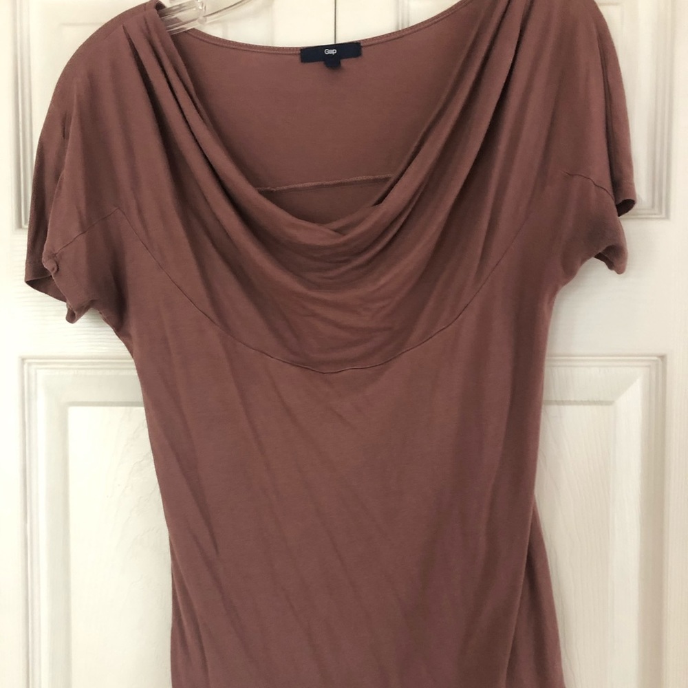 Gap Open Neckline Top